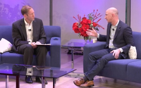 Amazon CEO Jeff Bezos 谈及继承人计划