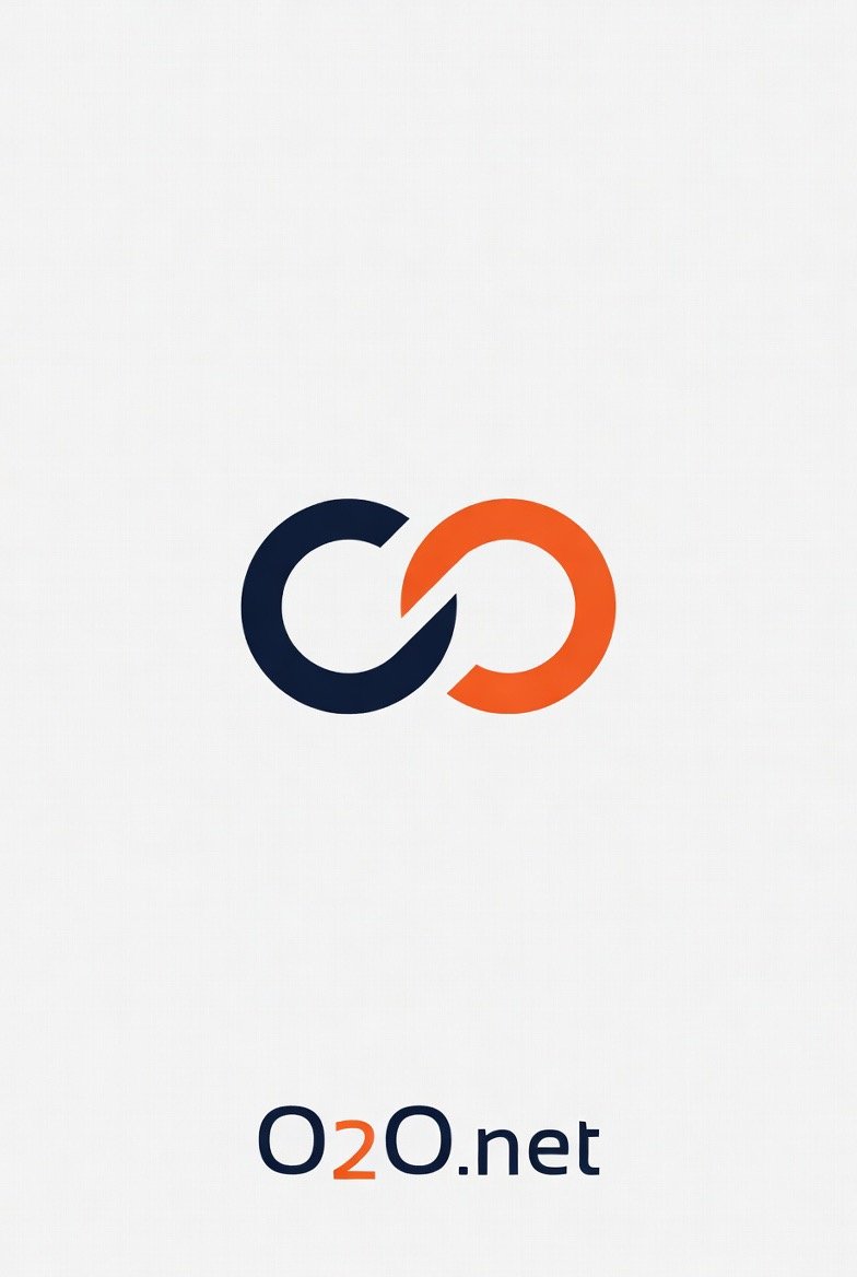 O2O.NET 焕新LOGO｜致敬25年，启航新征程